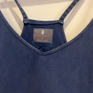 Free People Hot Shot Onesie in blue sz small